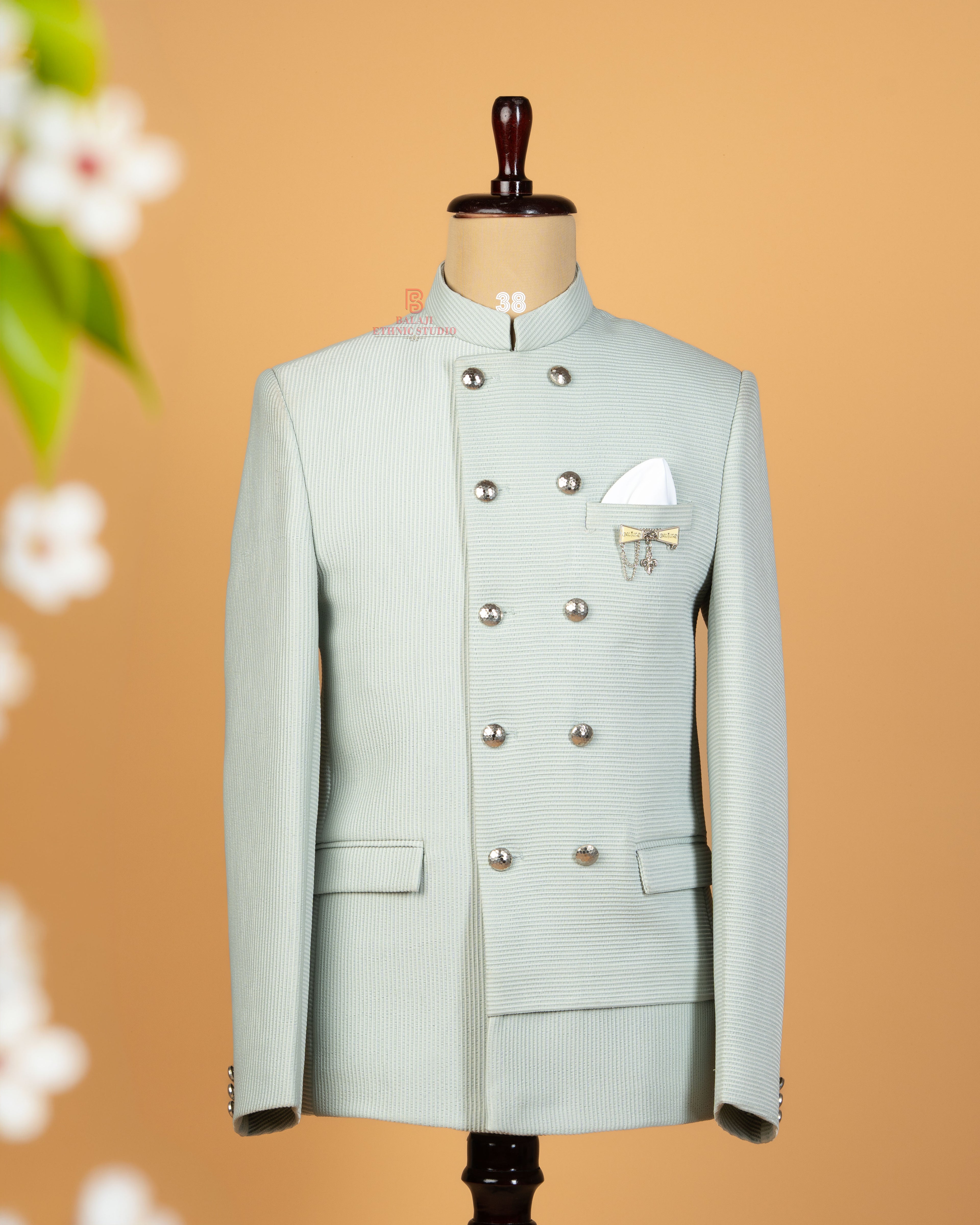 Mint Green Jodhpuri