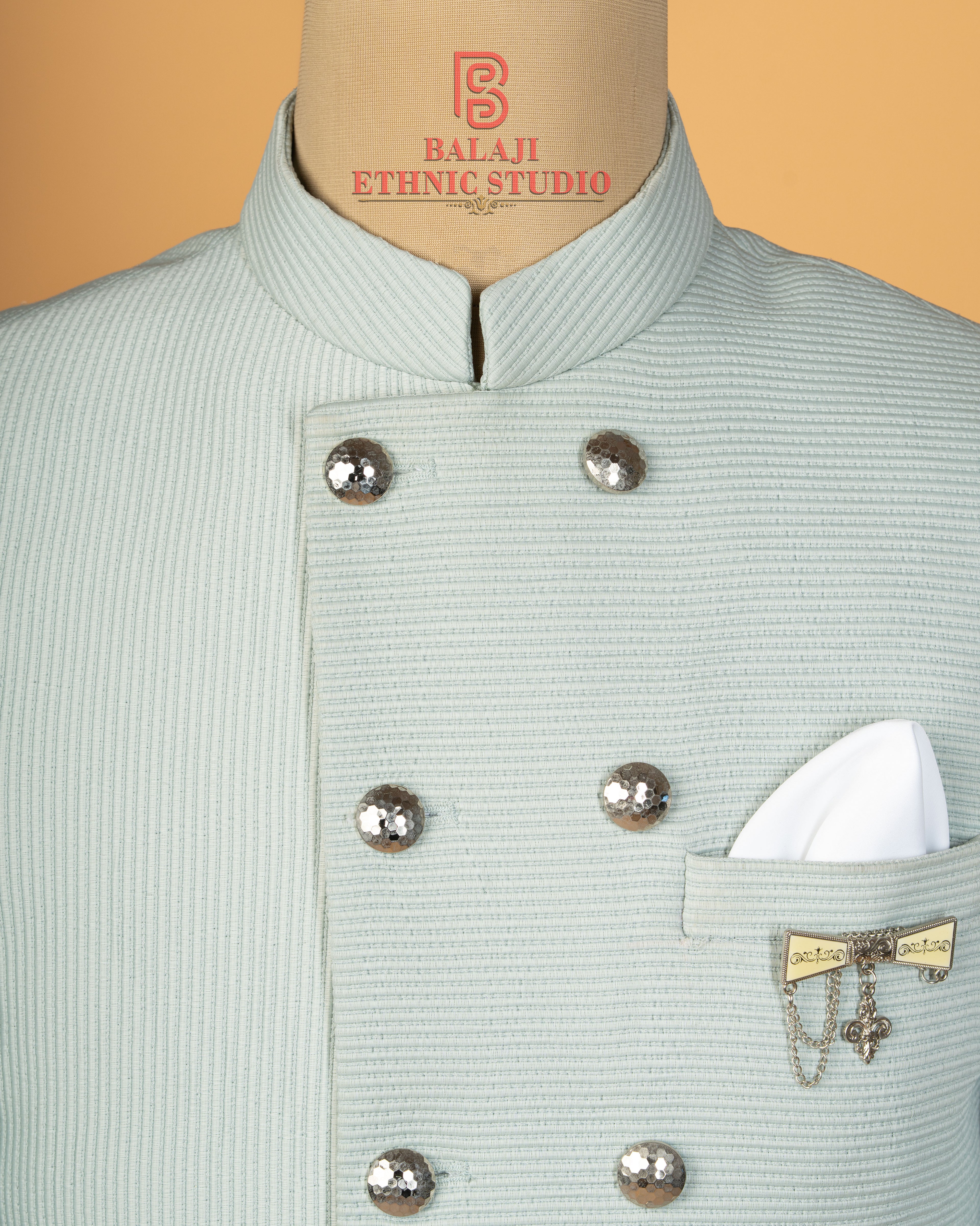 Mint Green Jodhpuri
