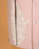 Peace Pink Jodhpuri Set with White Kardana Work