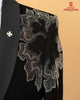Premium Black Japanese Fabric 3-Piece Designer Tuxedo Suit
