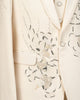 Milky Cream Japanese Fabric 3-Piece Designer Tuxedo Suit